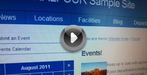 WCMS Sample Data Screen Shot