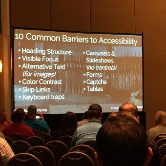 Picture of the 10 Common Barriers to Accessibility 