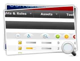 Accessibility Report Site Structure Screenshot Mini