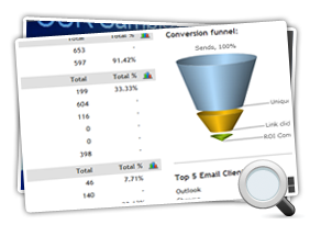 Email Marketing Report Mini Screenshot