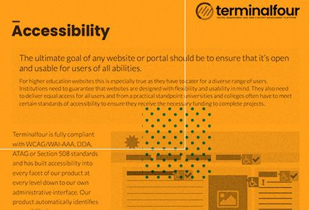Find out why web accessibility is at the heart of our product Feature Image