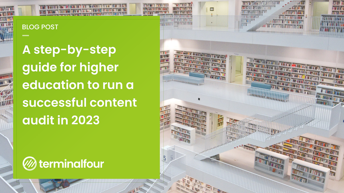 The value of content depreciates over time—how you maintain your university’s website content will ensure the long-term value of both your content and website? Here are five steps to carrying out a successful content audit—no matter the size of your site or the audit.