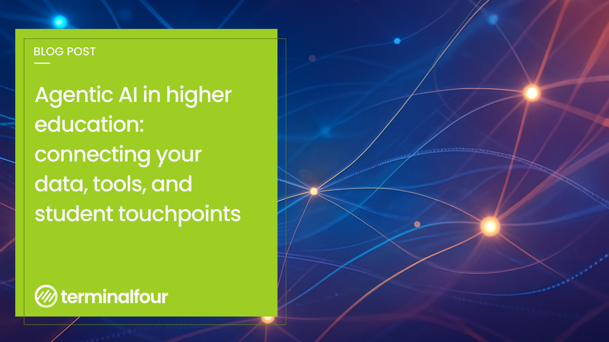 Agentic AI introduces systems that can plan, act, and adapt toward defined goals. For your university or college marketing team, that means more responsive student journeys, faster campaign optimisation, and fewer manual workflows&hellip;if you approach it strategically.