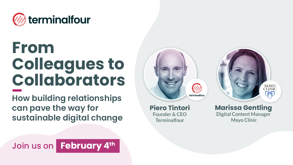 How do you turn colleagues into collaborators and silos into synergetic teams? Join us at this free webinar to find out