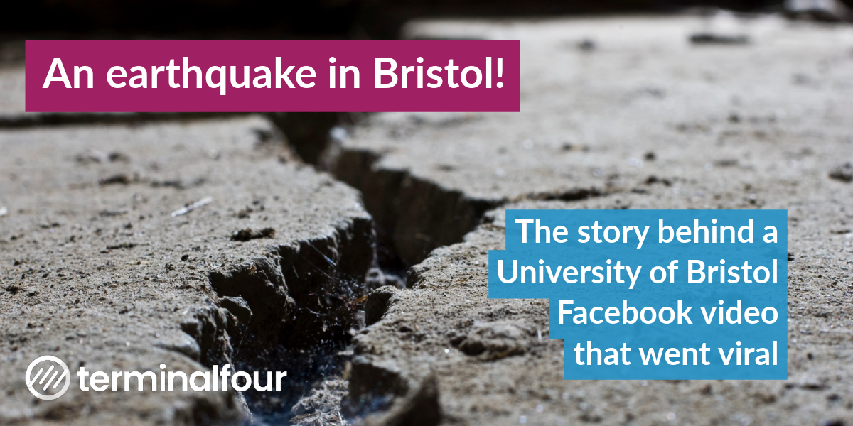 Behind the viral video, how the University of Bristol shared a video on Facebook and got over 1 million views!