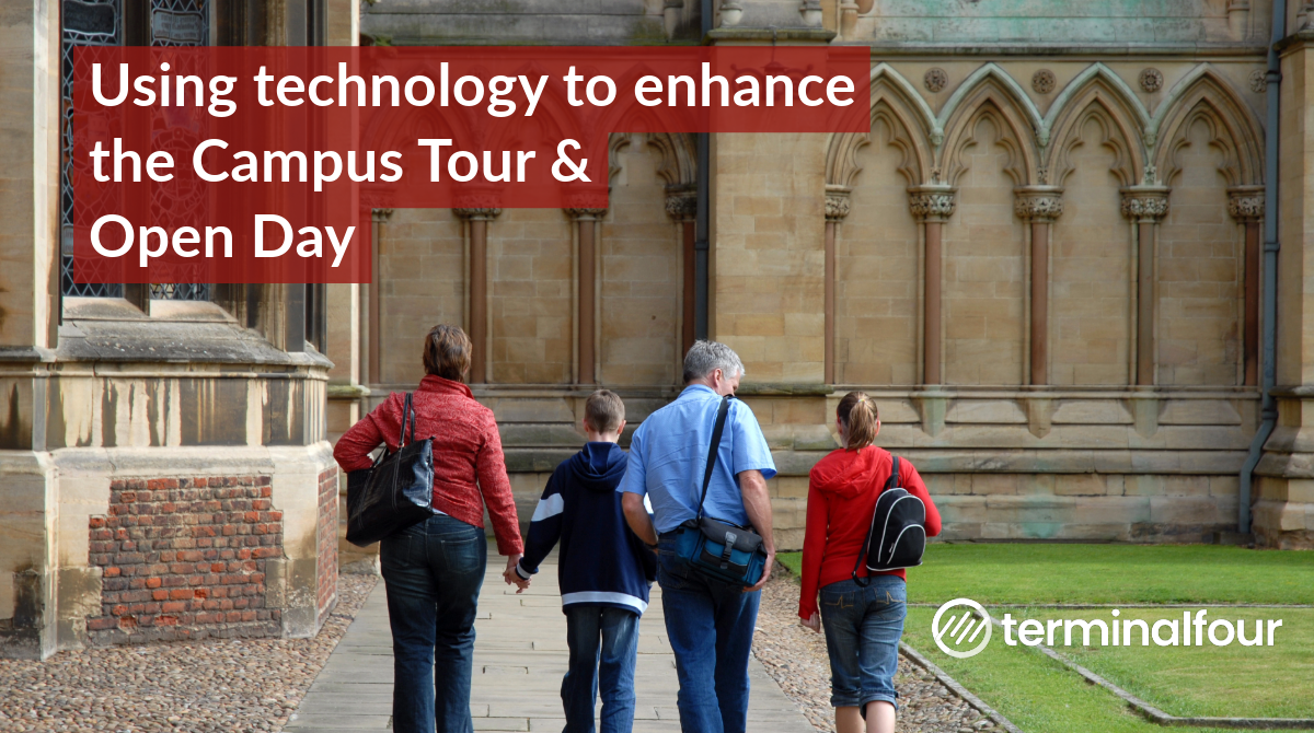 Data shows that a student attending a Campus Visit has a 80% higher chance of applying. How can technology make it a better experience?