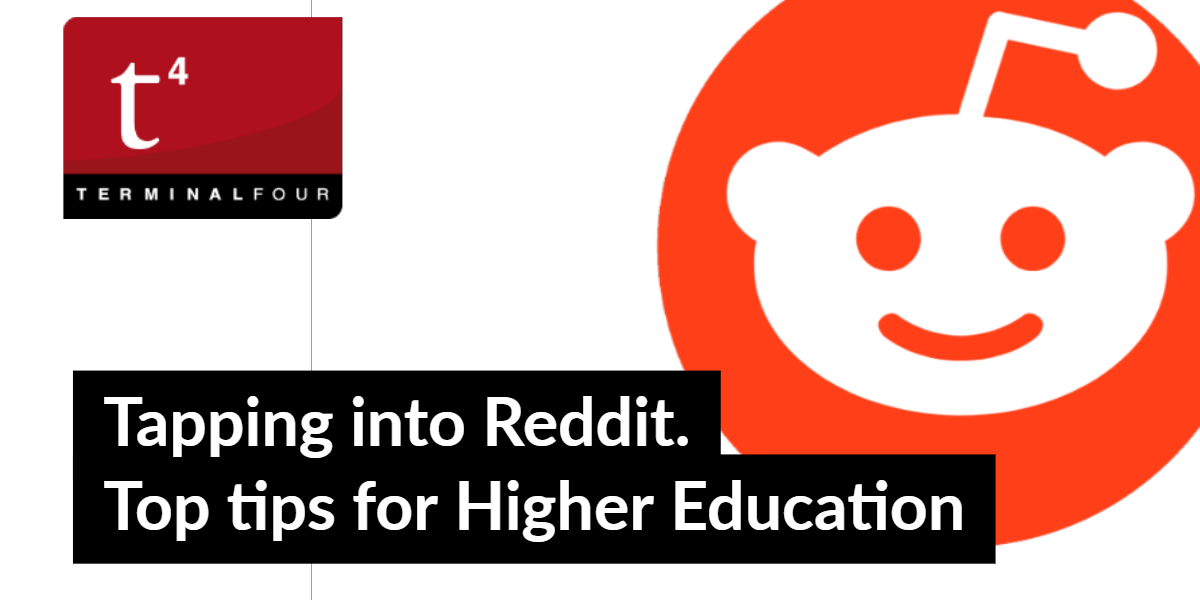 Many universities and colleges aren't using Reddit! It's not as easy to carve out your own corner on Reddit, but if you do the results can be incredible.