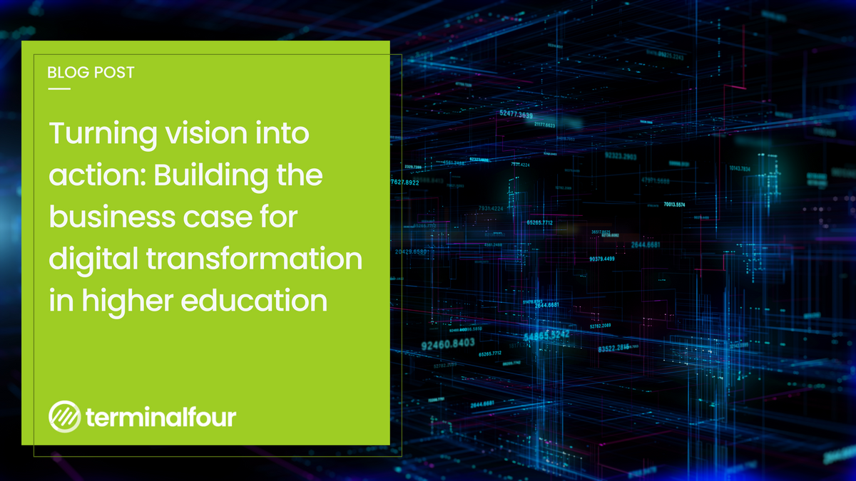 This week, we offer a practical business case framework for higher education digital transformation, covering challenges, benefits, risks, costs, and implementation that you can use to align your digital initiatives with strategic goals to secure leadership buy-in to stay competitive.
