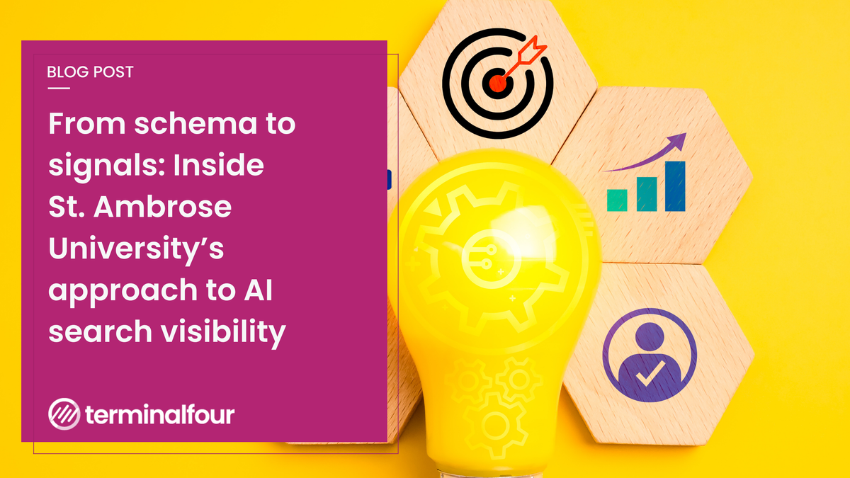 Higher education teams are investing in schema, GEO, and AI search readiness. St. Ambrose University is going further by asking a sharper question: how do you know if AI crawlers are actually finding, reading, and using your content?