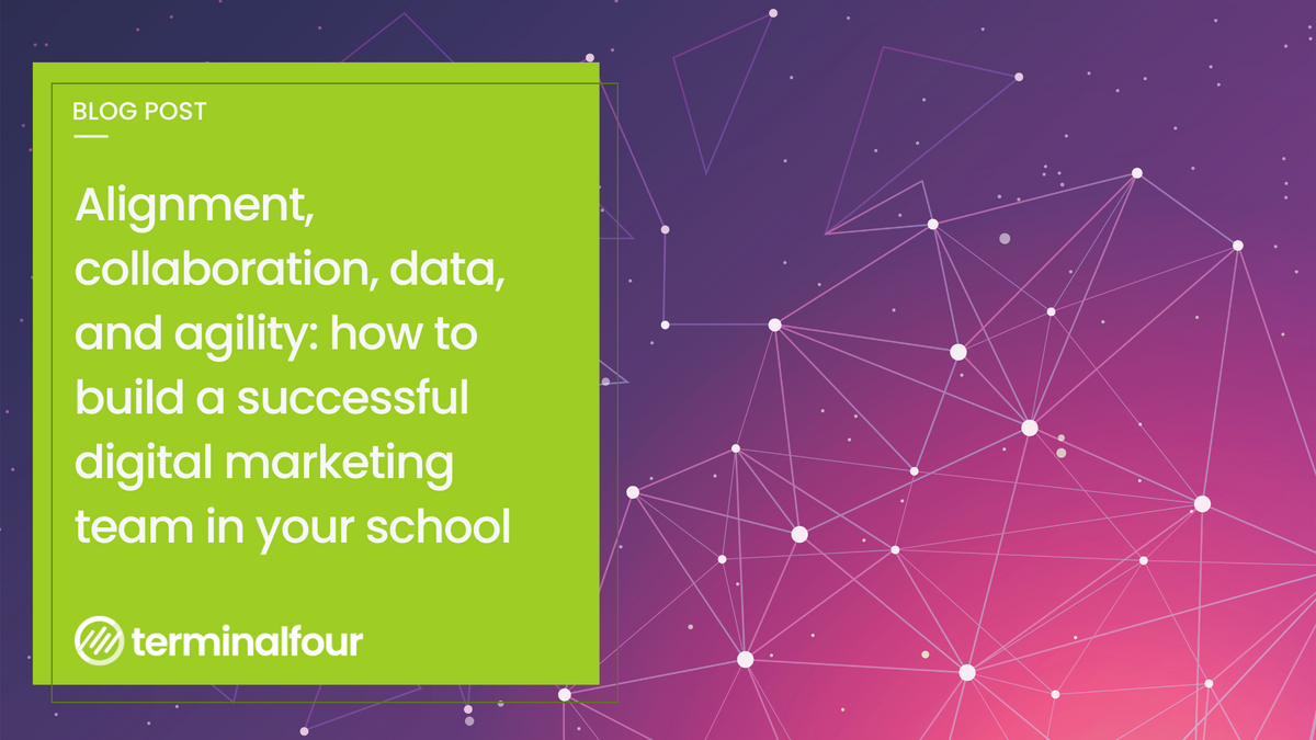 This week, we share the key success factors that we've seen drive high-performing digital teams in higher education marketing. We look at how the various elements that are needed for success in a team can boost brand visibility and student recruitment.