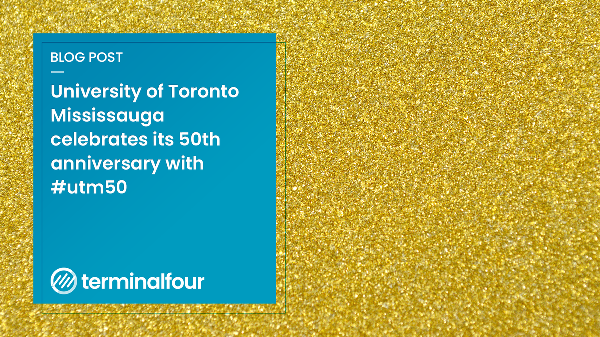 The University of Toronto Mississauga is having an enviable year-long 50th birthday celebration. 