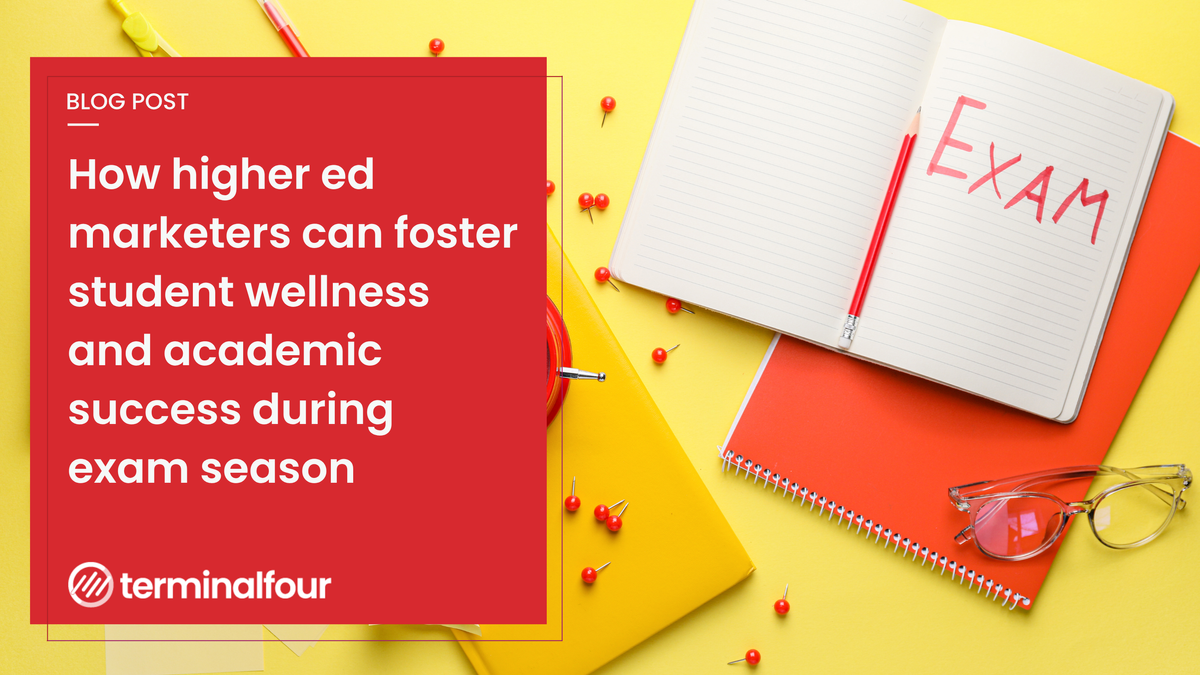 Colleges and universities are rethinking how they support students during exam season. This week we&rsquo;re taking a close look at how schools can foster both student wellness and academic success during the most stressful weeks of the academic calendar.