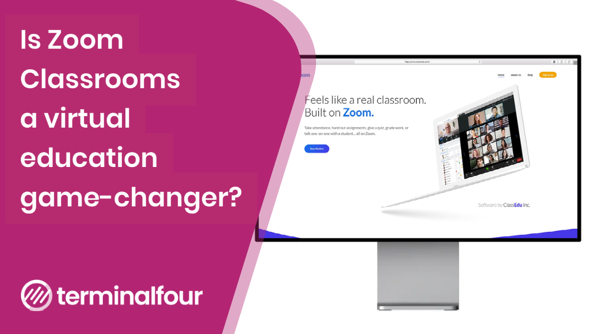 Zoom is looking to close the gap between on-campus and online teaching with the launch of a new product that delivers education-specific features