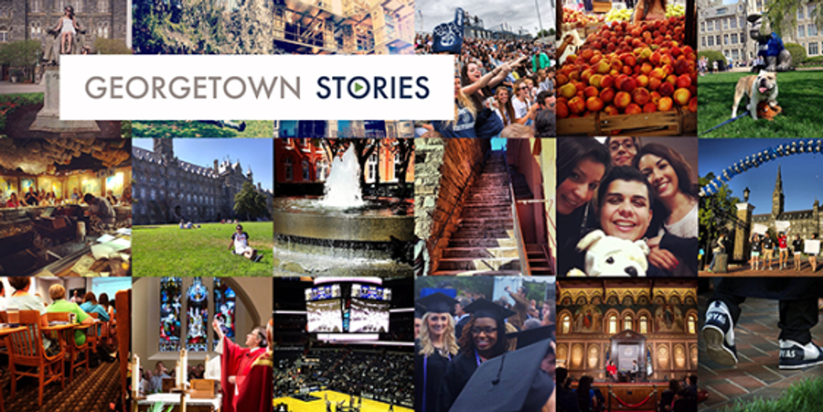 Blog - Great idea: Georgetown University's 'Georgetown Stories' Campaign