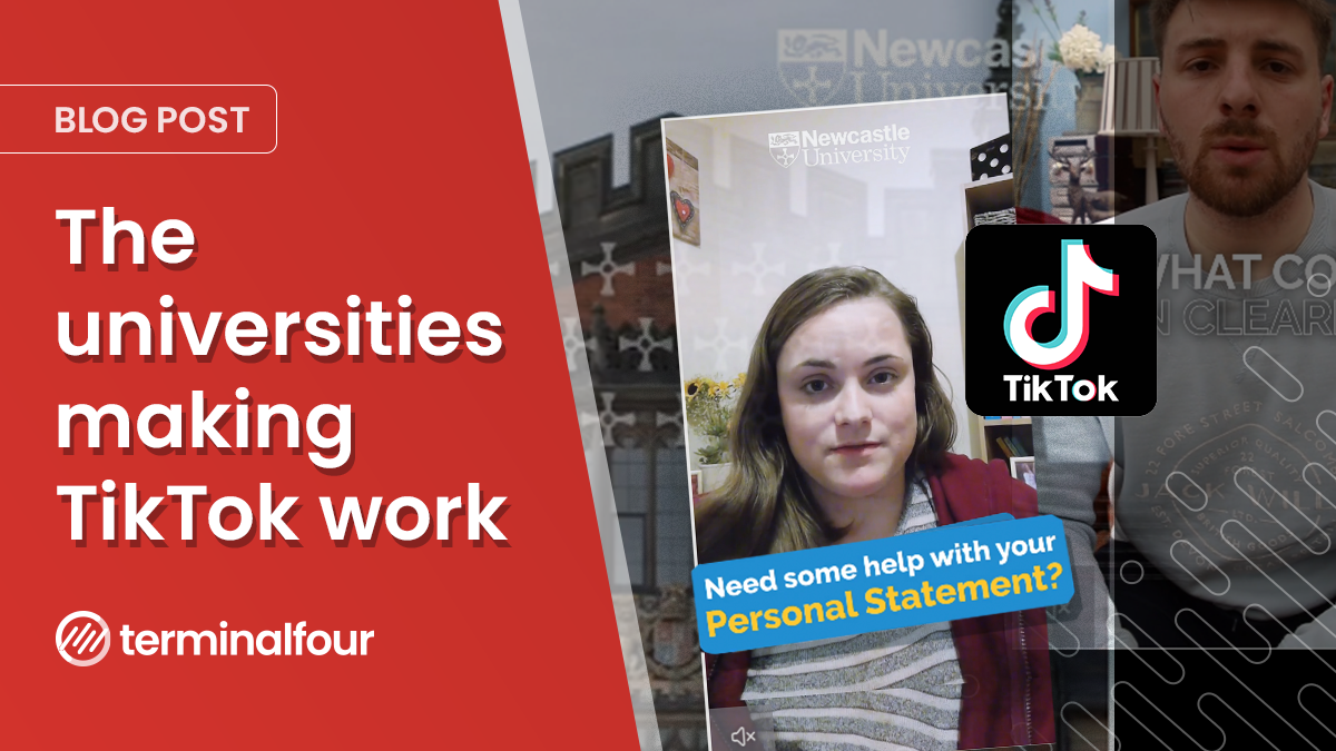 Blog - TikTok for Higher Education: the latest case studies and stats