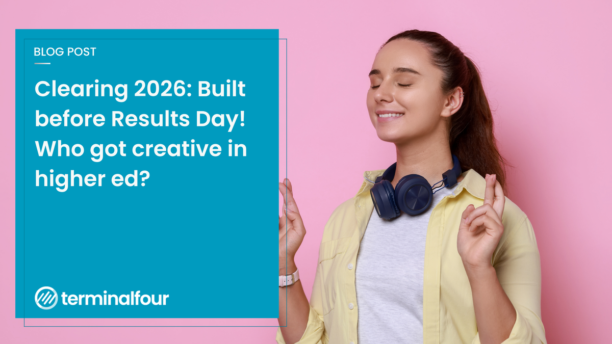 A-Level results day lands on August 13, 2026. For higher-ed marketers in the UK, Clearing is a campaign. The universities winning enrollment in 2026 built their digital experience weeks in advance. Here's what they did, and what it looks like in practice.