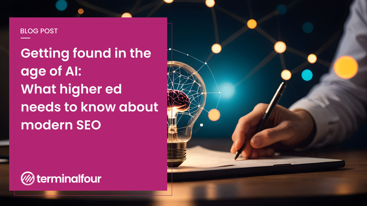 Is SEO dead? Not quite—here’s how to show up in AI search: AI search tools like Perplexity, ChatGPT, and Gemini are changing how prospective students find information. Check ou how your university or college can adapt SEO strategies for AI visibility by creating structured, modular content.