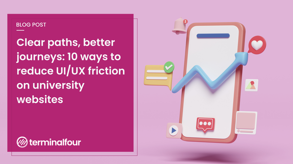 Eliminating UI/UX friction on college and university websites transforms potentially frustrating digital mazes into clear pathways for student success.