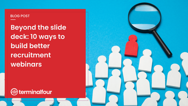 Transform generic info session slideshows into dynamic, engaging virtual events. Use these 10 proven webinar tips to turn online interest into student enrolment.