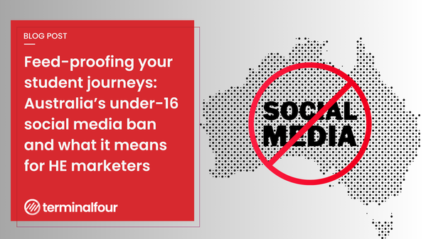 Australia&rsquo;s under-16 social media ban is reshaping how young audiences discover and engage online. Platforms carry the compliance burden, but higher ed will feel the ripple effects: more logged-out browsing, shifting communities, and a bigger push toward search and owned journeys.