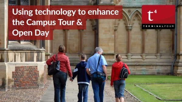 Data shows that a student attending a Campus Visit has a 80% higher chance of applying. How can technology make it a better experience?