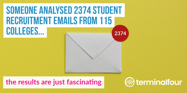A prospective student from the United States has analyzed 2,374 emails he received from 115 institutions. The results are fascinating!