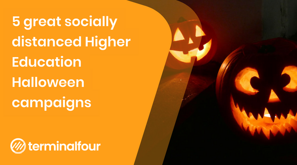 This week we review the creative online experiences universities used to bring students together safely this Halloween.