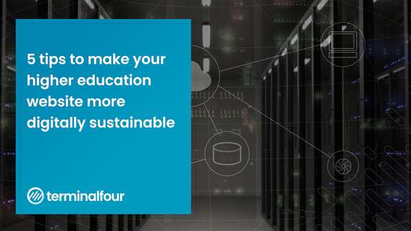 In many ways, digitalization has improved efficiency, saved energy, and cut down on waste. But advancing technology doesn’t come without its share of environmental implications. In this blog post, we explore ways higher education can address digital sustainability.