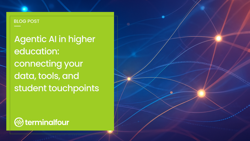 What is agentic AI, and how can higher ed marketers use it? blog Post feature image