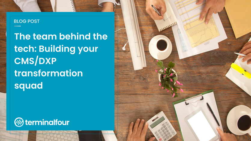 How to build a procurement and content team for your next CMS/DXP rollout blog Post feature image