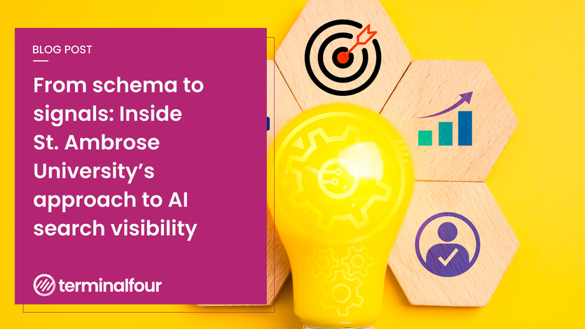 How St. Ambrose is measuring AI visibility in higher education blog Post feature image