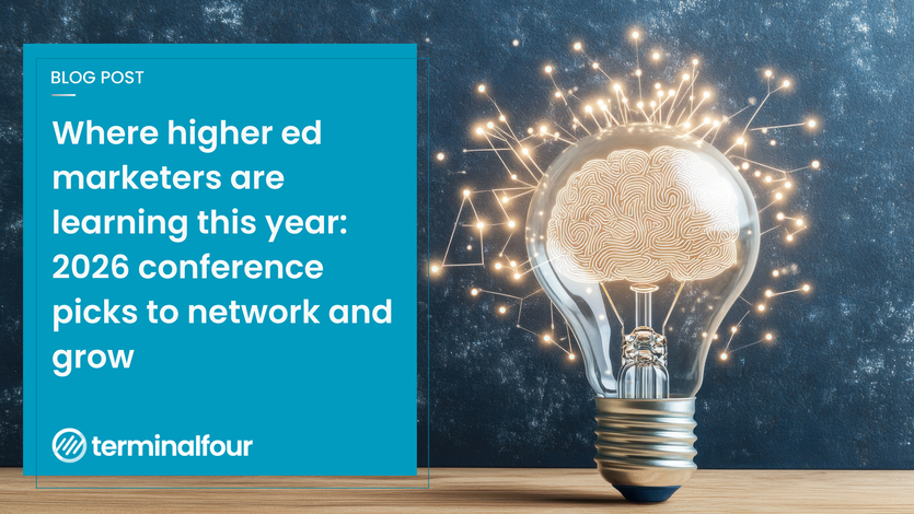 Your 2026 playbook: top conferences for higher ed marketers blog Post feature image