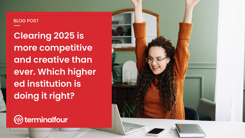 Who’s cutting through the noise in Clearing 2025? Examples from UK universities blog Post feature image