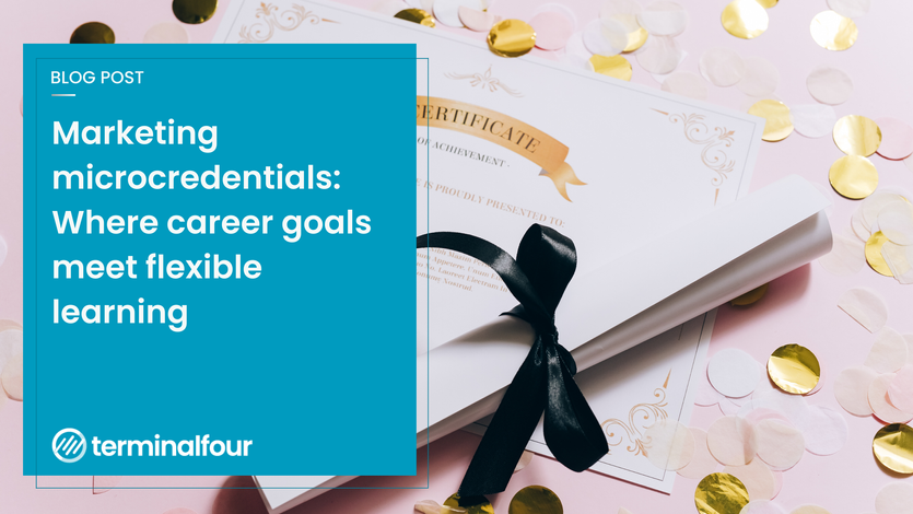 Agile education: How to market microcredentials to lifelong learners blog Post feature image