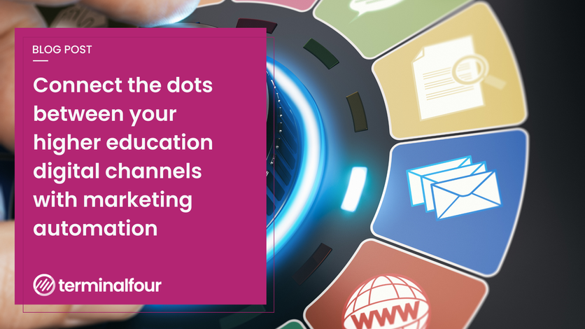 A quick guide on marketing automation for higher education blog Post feature image