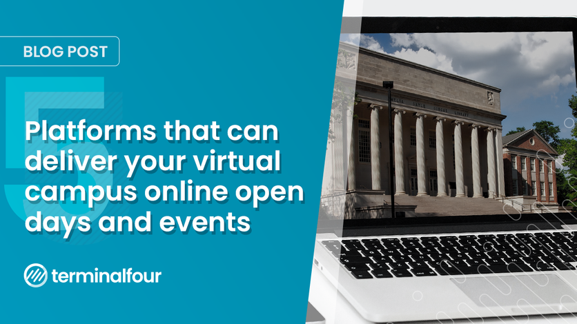 5 platforms that can deliver your virtual campus online open days and events blog Post feature image