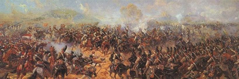 Image of the Battle of Borodino, 1812 by Franz Alekseyevich Roubaud