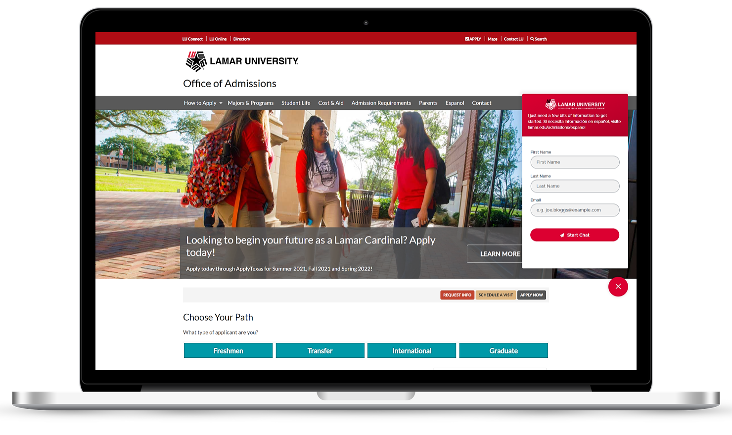 Lamar University Chatbot