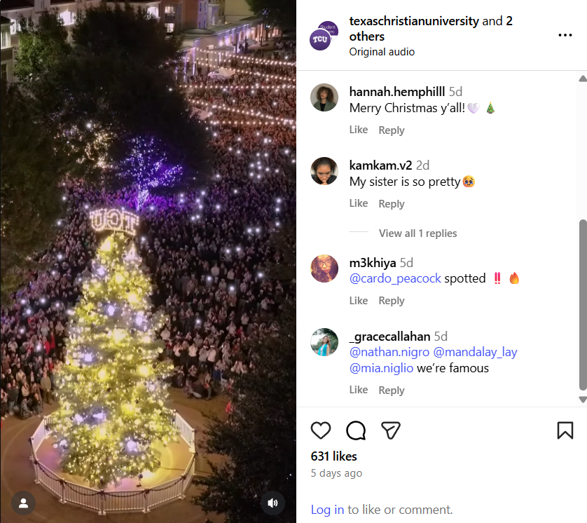 Creating campus Christmas cheer and boosting student engagement in HE