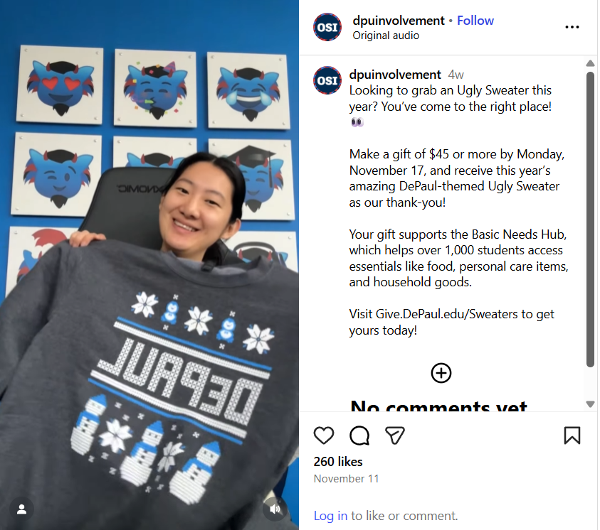 Creating campus Christmas cheer and boosting student engagement in HE