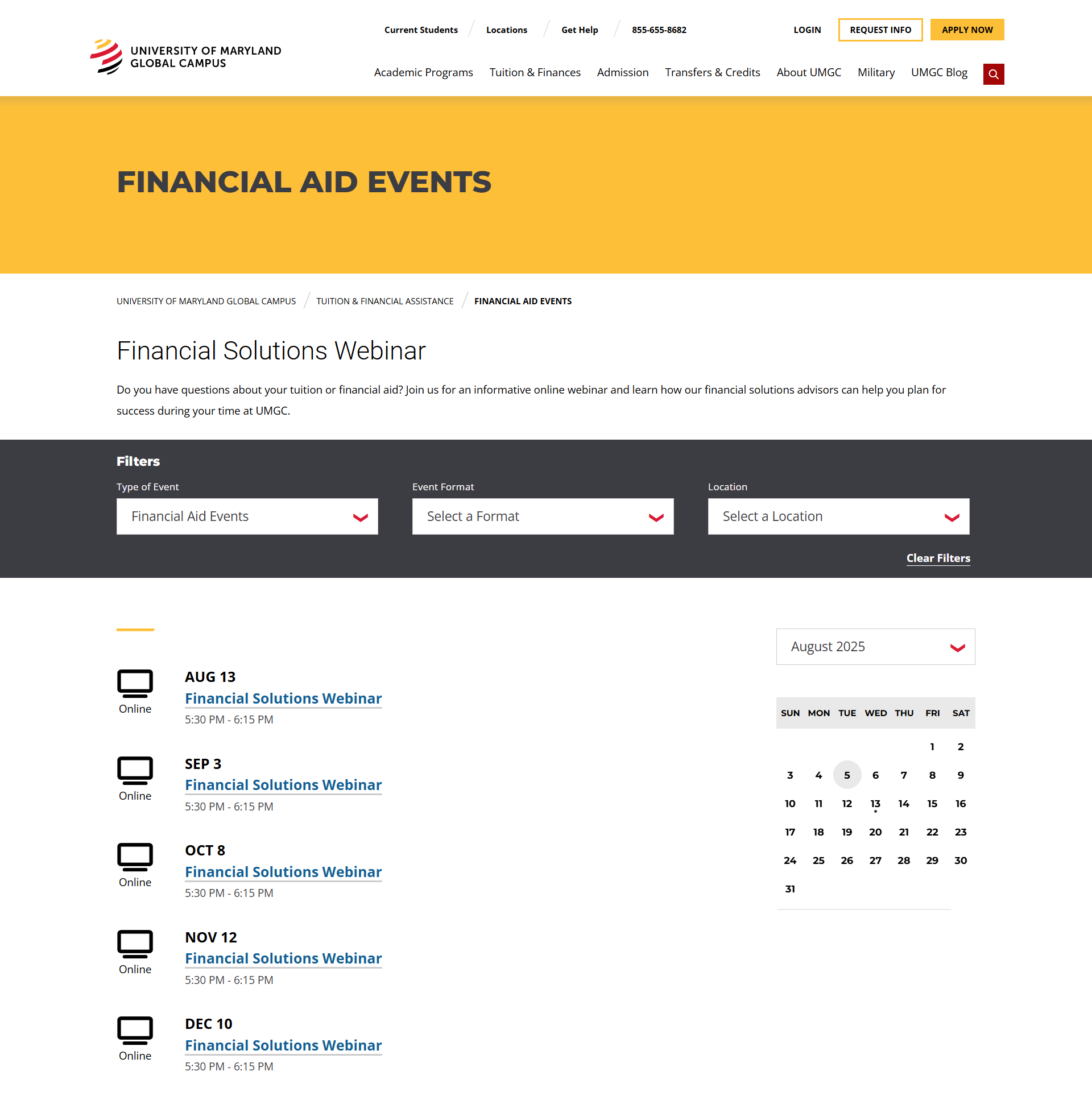Helping students understand tuition and financial aid