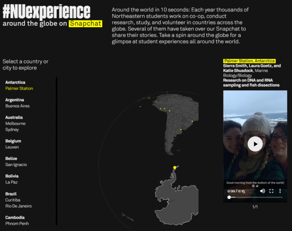 NUExperience - Screenshot - Southpole