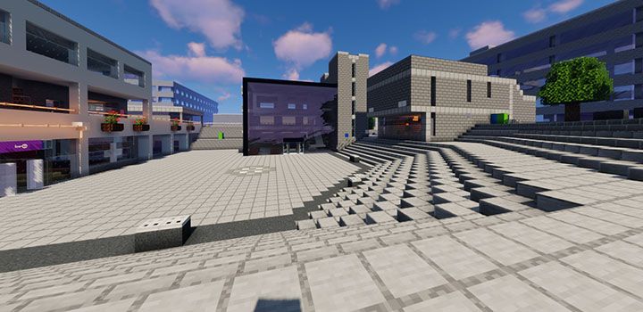 Students recreate UEA campus on Minecraft