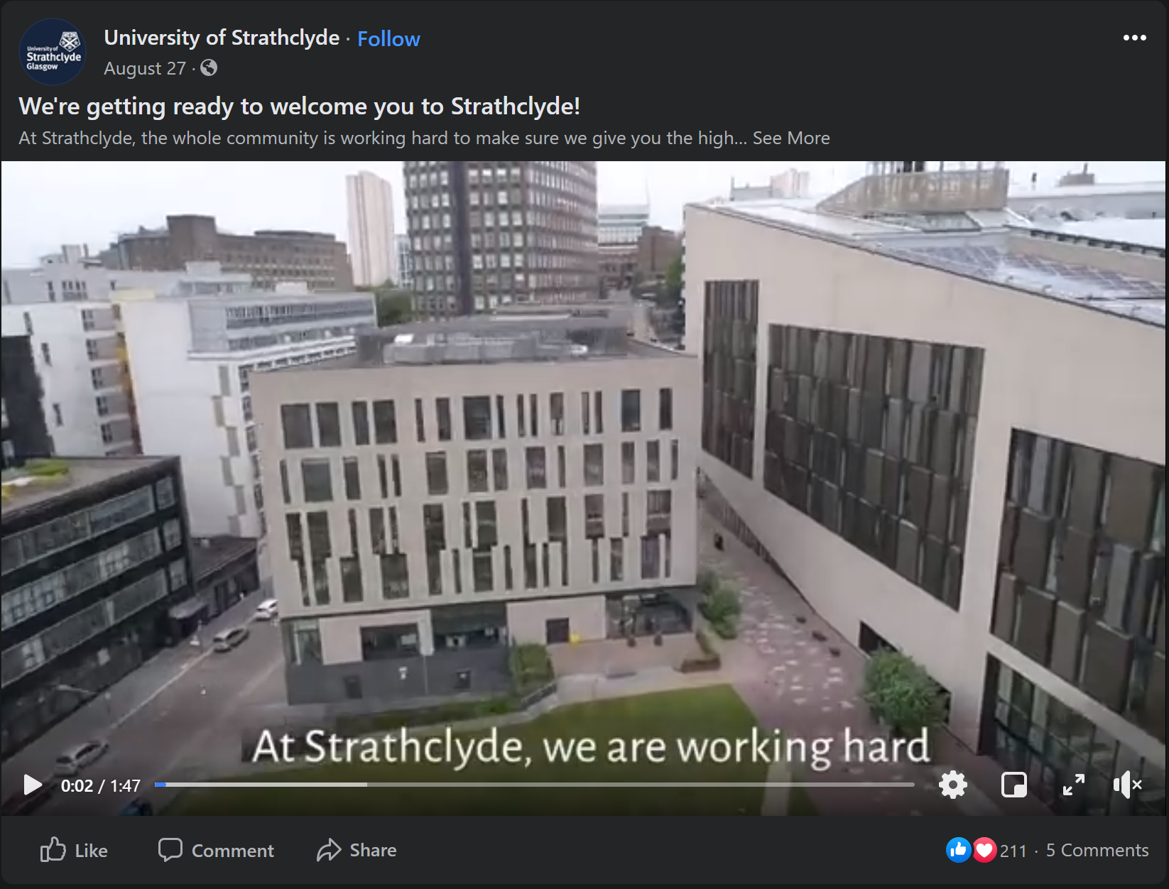 Strathclyde Uni Video