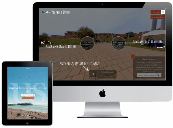 University of Sussex Virtual Tour