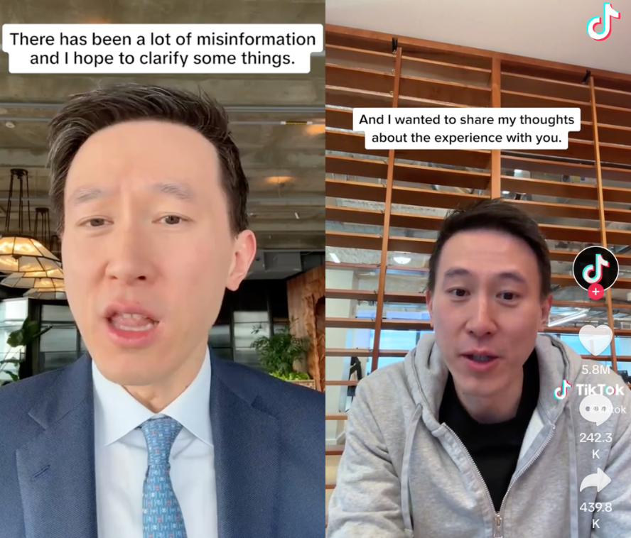 TikTok CEO and founder speaks out