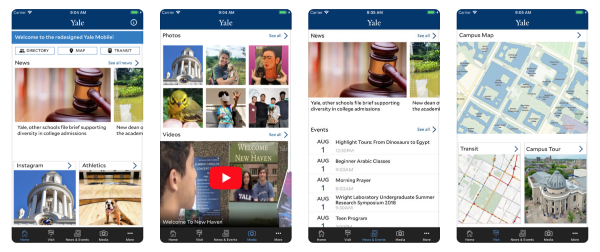 Yale Screenshots