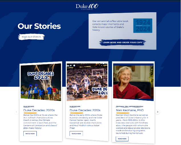 anniversaries in higher ed marketing