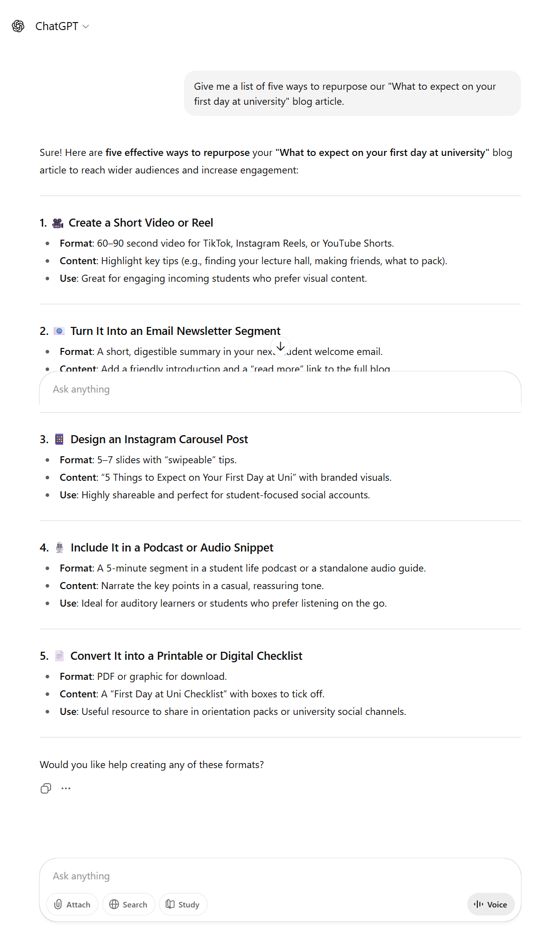 AI writing tips for higher education