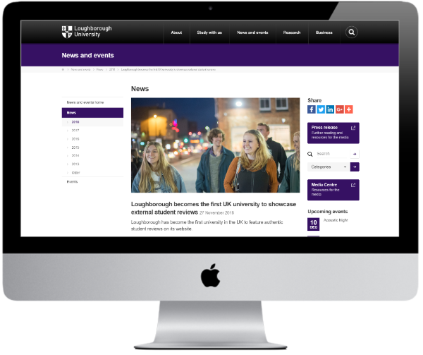 Loughborough University - News